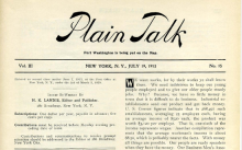 Plain Talk (July 19, 1913), page 3. Image provided by Port Washington Public Library on New York Heritage.  